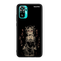 Thumbnail for Xiaomi Redmi Note 10 Anime Girl θήκη από τη Smartfits με σχέδιο στο πίσω μέρος και μαύρο περίβλημα | Smartphone case with colorful back and black bezels by Smartfits