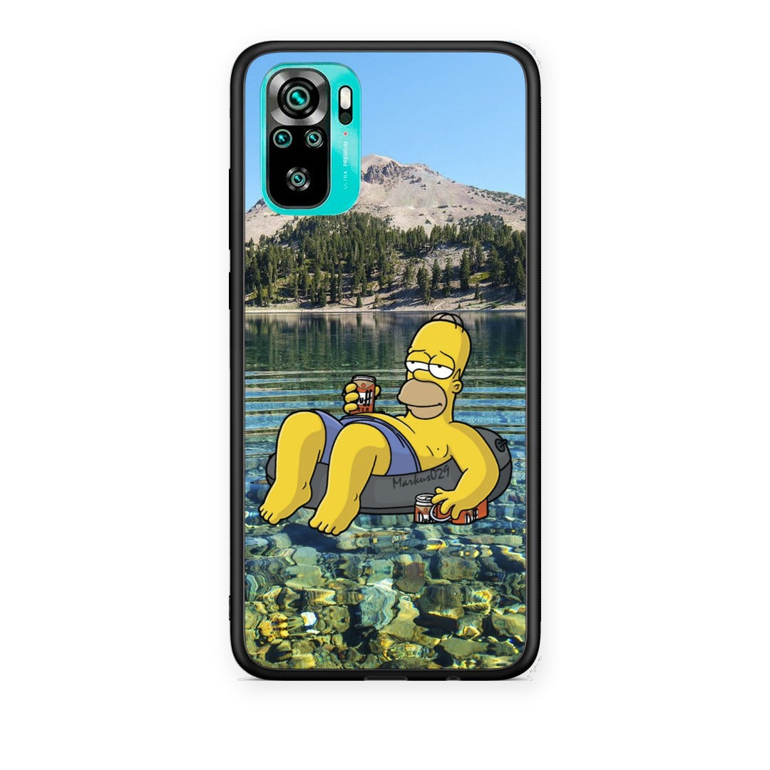 Θήκη Xiaomi Poco M5s Summer Happiness από τη Smartfits με σχέδιο στο πίσω μέρος και μαύρο περίβλημα | Xiaomi Poco M5s Summer Happiness case with colorful back and black bezels
