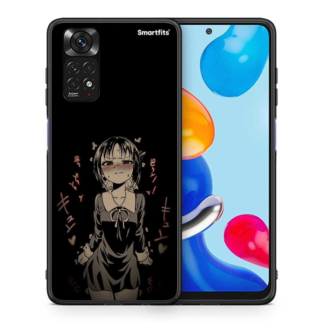 Θήκη Xiaomi Redmi 10/Redmi Note 11 4G Anime Girl από τη Smartfits με σχέδιο στο πίσω μέρος και μαύρο περίβλημα | Xiaomi Redmi 10/Redmi Note 11 4G Anime Girl case with colorful back and black bezels