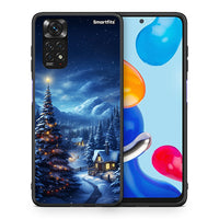 Thumbnail for Θήκη Xiaomi Redmi Note 11 Christmas Scenery από τη Smartfits με σχέδιο στο πίσω μέρος και μαύρο περίβλημα | Xiaomi Redmi Note 11 Christmas Scenery case with colorful back and black bezels