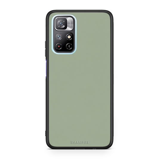 Θήκη Xiaomi Redmi Note 11S 5G Sage Green από τη Smartfits με σχέδιο στο πίσω μέρος και μαύρο περίβλημα | Xiaomi Redmi Note 11S 5G Sage Green case with colorful back and black bezels