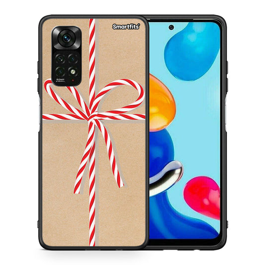 Θήκη Xiaomi Redmi Note 12 Pro 4G Christmas Gift από τη Smartfits με σχέδιο στο πίσω μέρος και μαύρο περίβλημα | Xiaomi Redmi Note 12 Pro 4G Christmas Gift case with colorful back and black bezels