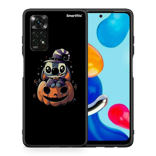 Θήκη Xiaomi Redmi Note 12 Pro 4G Halloween Stitch από τη Smartfits με σχέδιο στο πίσω μέρος και μαύρο περίβλημα | Xiaomi Redmi Note 12 Pro 4G Halloween Stitch case with colorful back and black bezels
