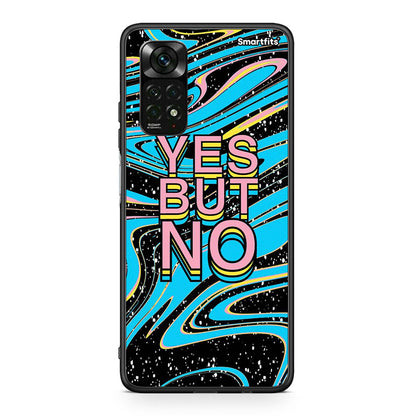 Xiaomi Redmi Note 11 Pro 5G Yes But No θήκη από τη Smartfits με σχέδιο στο πίσω μέρος και μαύρο περίβλημα | Smartphone case with colorful back and black bezels by Smartfits