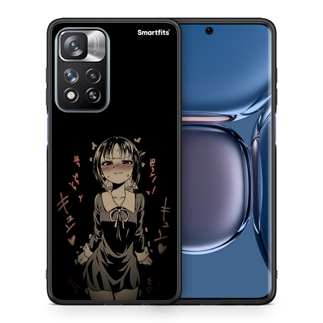 Θήκη Xiaomi Redmi Note 11 Pro/11 Pro+ Anime Girl από τη Smartfits με σχέδιο στο πίσω μέρος και μαύρο περίβλημα | Xiaomi Redmi Note 11 Pro/11 Pro+ Anime Girl case with colorful back and black bezels