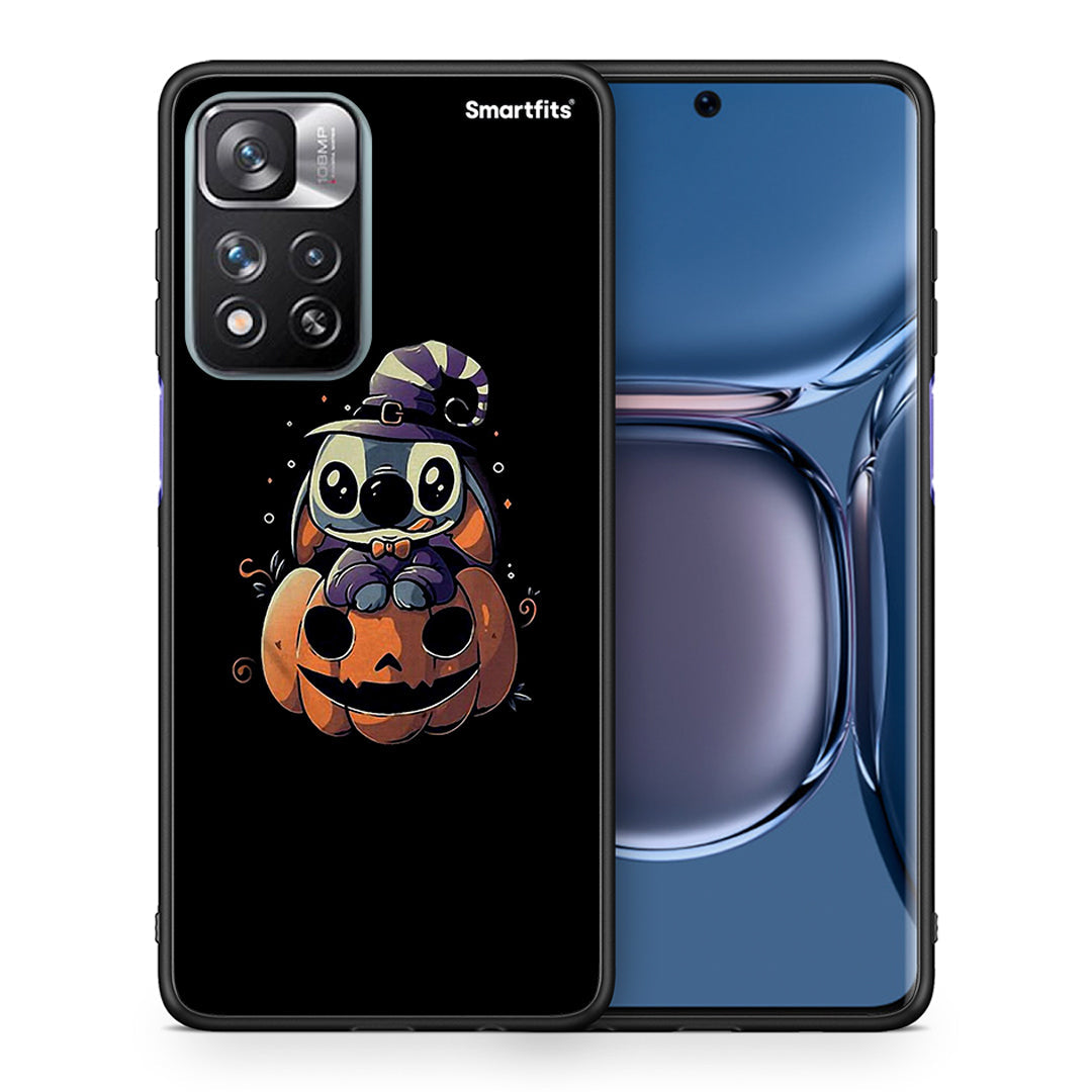 Θήκη Xiaomi Redmi Note 11 Pro/11 Pro+ Halloween Stitch από τη Smartfits με σχέδιο στο πίσω μέρος και μαύρο περίβλημα | Xiaomi Redmi Note 11 Pro/11 Pro+ Halloween Stitch case with colorful back and black bezels