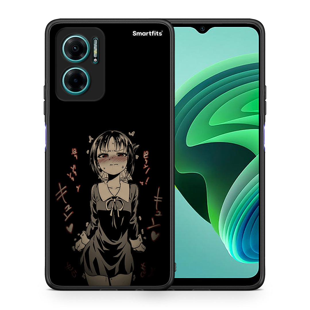 Θήκη Xiaomi Redmi Note 11E Anime Girl από τη Smartfits με σχέδιο στο πίσω μέρος και μαύρο περίβλημα | Xiaomi Redmi Note 11E Anime Girl case with colorful back and black bezels