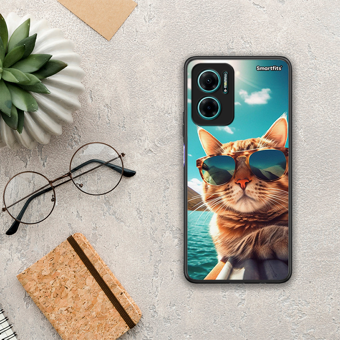 Summer Cat - Xiaomi Redmi Note 11E θήκη