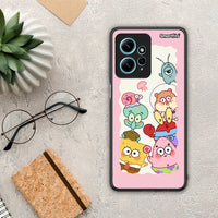 Thumbnail for Θήκη Xiaomi Redmi Note 12 4G / Redmi K60 Pro Cute Companion από τη Smartfits με σχέδιο στο πίσω μέρος και μαύρο περίβλημα | Xiaomi Redmi Note 12 4G / Redmi K60 Pro Cute Companion Case with Colorful Back and Black Bezels