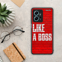 Thumbnail for Θήκη Xiaomi Redmi Note 12 4G / Redmi K60 Pro Like A Boss από τη Smartfits με σχέδιο στο πίσω μέρος και μαύρο περίβλημα | Xiaomi Redmi Note 12 4G / Redmi K60 Pro Like A Boss Case with Colorful Back and Black Bezels