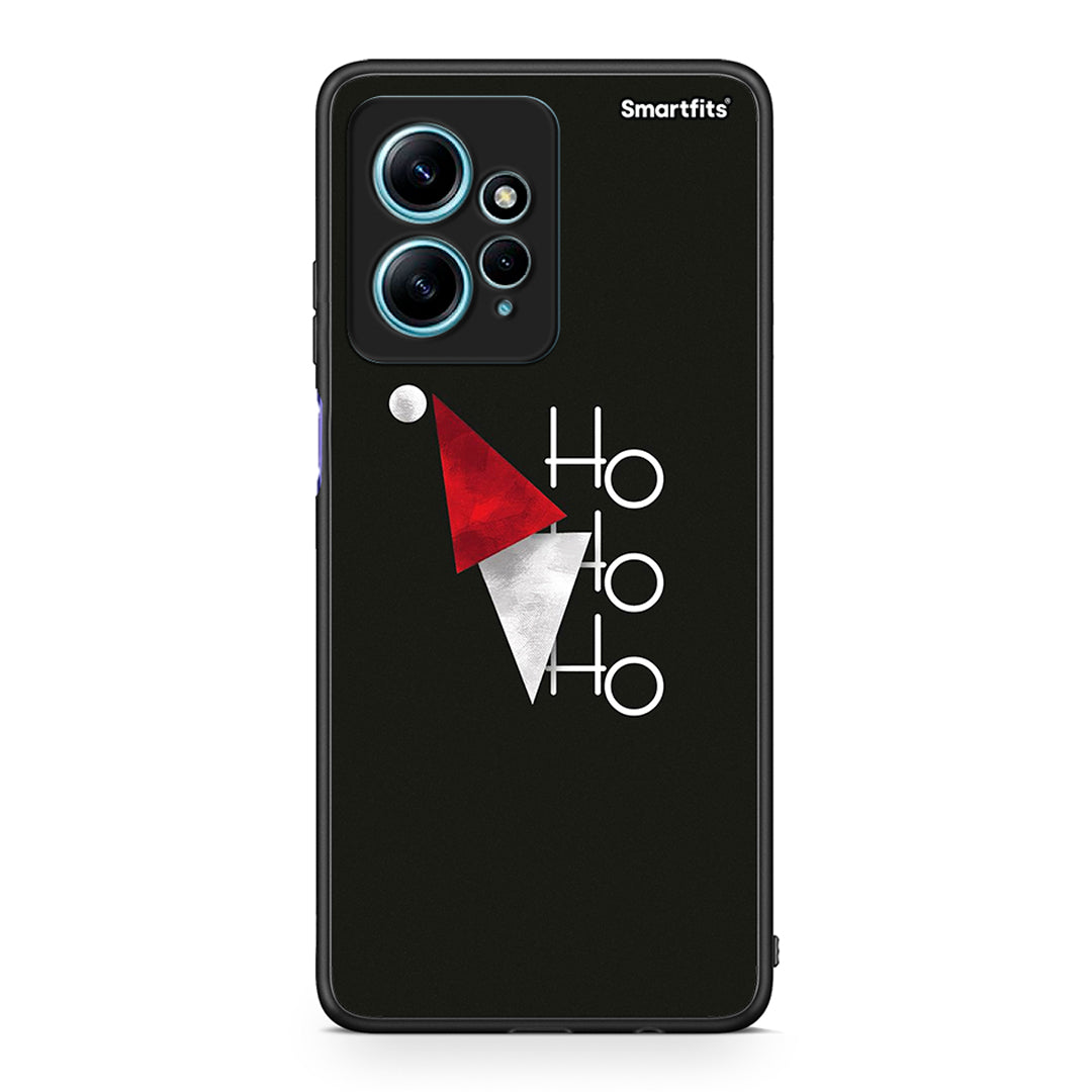 Θήκη Xiaomi Redmi Note 12 4G / Redmi K60 Pro Minimal Christmas από τη Smartfits με σχέδιο στο πίσω μέρος και μαύρο περίβλημα | Xiaomi Redmi Note 12 4G / Redmi K60 Pro Minimal Christmas Case with Colorful Back and Black Bezels