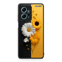 Thumbnail for Θήκη Xiaomi Redmi Note 12 4G / Redmi K60 Pro Yellow Daisies από τη Smartfits με σχέδιο στο πίσω μέρος και μαύρο περίβλημα | Xiaomi Redmi Note 12 4G / Redmi K60 Pro Yellow Daisies Case with Colorful Back and Black Bezels