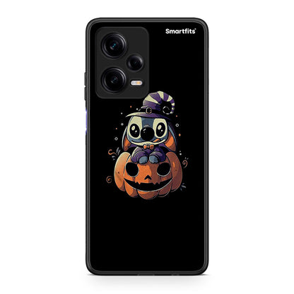 Θήκη Xiaomi Redmi Note 12 Pro 5G Halloween Stitch από τη Smartfits με σχέδιο στο πίσω μέρος και μαύρο περίβλημα | Xiaomi Redmi Note 12 Pro 5G Halloween Stitch Case with Colorful Back and Black Bezels
