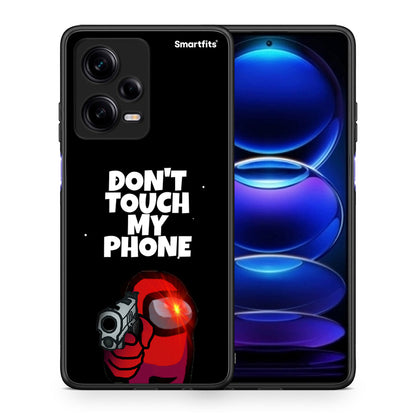 Θήκη Xiaomi Redmi Note 12 Pro 5G My Phone από τη Smartfits με σχέδιο στο πίσω μέρος και μαύρο περίβλημα | Xiaomi Redmi Note 12 Pro 5G My Phone Case with Colorful Back and Black Bezels