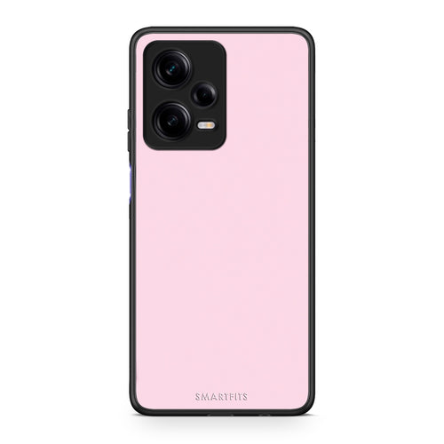 Θήκη Xiaomi Redmi Note 12 Pro 5G Pale Pink από τη Smartfits με σχέδιο στο πίσω μέρος και μαύρο περίβλημα | Xiaomi Redmi Note 12 Pro 5G Pale Pink case with colorful back and black bezels