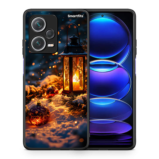 Θήκη Xiaomi Redmi Note 12 Pro+ / 12 Pro Discovery Christmas Ornaments από τη Smartfits με σχέδιο στο πίσω μέρος και μαύρο περίβλημα | Xiaomi Redmi Note 12 Pro+ / 12 Pro Discovery Christmas Ornaments case with colorful back and black bezels