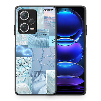 Θήκη Xiaomi Redmi Note 12 Pro+ / 12 Pro Discovery Ciel Aesthetic Collage από τη Smartfits με σχέδιο στο πίσω μέρος και μαύρο περίβλημα | Xiaomi Redmi Note 12 Pro+ / 12 Pro Discovery Ciel Aesthetic Collage case with colorful back and black bezels