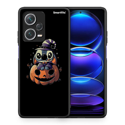 Θήκη Xiaomi Redmi Note 12 Pro+ / 12 Pro Discovery Halloween Stitch από τη Smartfits με σχέδιο στο πίσω μέρος και μαύρο περίβλημα | Xiaomi Redmi Note 12 Pro+ / 12 Pro Discovery Halloween Stitch case with colorful back and black bezels