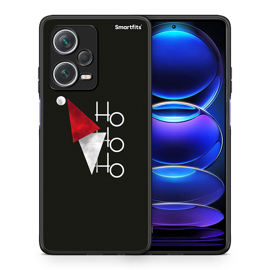 Θήκη Xiaomi Redmi Note 12 Pro+ / 12 Pro Discovery Minimal Christmas από τη Smartfits με σχέδιο στο πίσω μέρος και μαύρο περίβλημα | Xiaomi Redmi Note 12 Pro+ / 12 Pro Discovery Minimal Christmas case with colorful back and black bezels