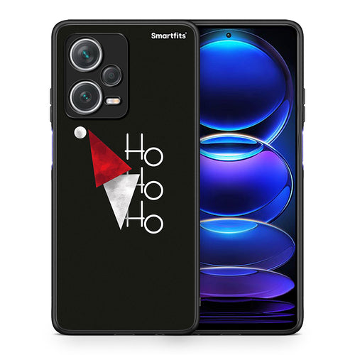 Θήκη Xiaomi Redmi Note 12 Pro+ / 12 Pro Discovery Minimal Christmas από τη Smartfits με σχέδιο στο πίσω μέρος και μαύρο περίβλημα | Xiaomi Redmi Note 12 Pro+ / 12 Pro Discovery Minimal Christmas case with colorful back and black bezels