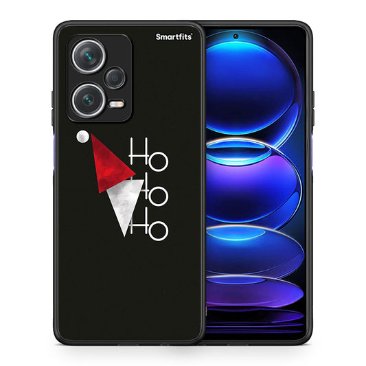 Θήκη Xiaomi Redmi Note 12 Pro+ / 12 Pro Discovery Minimal Christmas από τη Smartfits με σχέδιο στο πίσω μέρος και μαύρο περίβλημα | Xiaomi Redmi Note 12 Pro+ / 12 Pro Discovery Minimal Christmas case with colorful back and black bezels