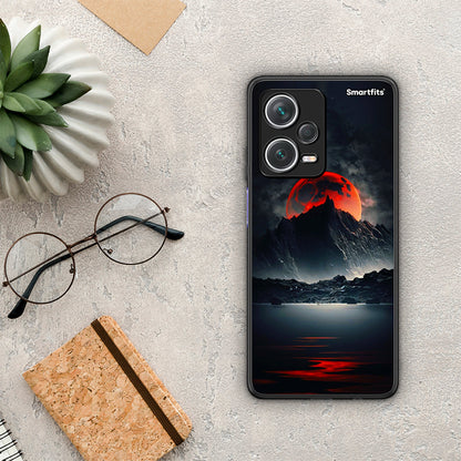 Red Full Moon - Xiaomi Redmi Note 12 Pro+ / 12 Pro Discovery θήκη