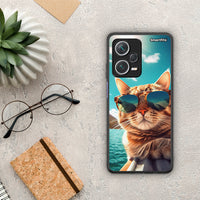 Thumbnail for Summer Cat - Xiaomi Redmi Note 12 Pro+ / 12 Pro Discovery θήκη