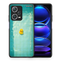 Thumbnail for Θήκη Xiaomi Redmi Note 12 Pro+ / 12 Pro Discovery Yellow Duck από τη Smartfits με σχέδιο στο πίσω μέρος και μαύρο περίβλημα | Xiaomi Redmi Note 12 Pro+ / 12 Pro Discovery Yellow Duck case with colorful back and black bezels