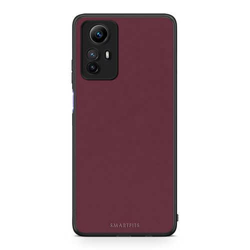 Θήκη Xiaomi Redmi Note 12S Muted Burgundy από τη Smartfits με σχέδιο στο πίσω μέρος και μαύρο περίβλημα | Xiaomi Redmi Note 12S Muted Burgundy case with colorful back and black bezels