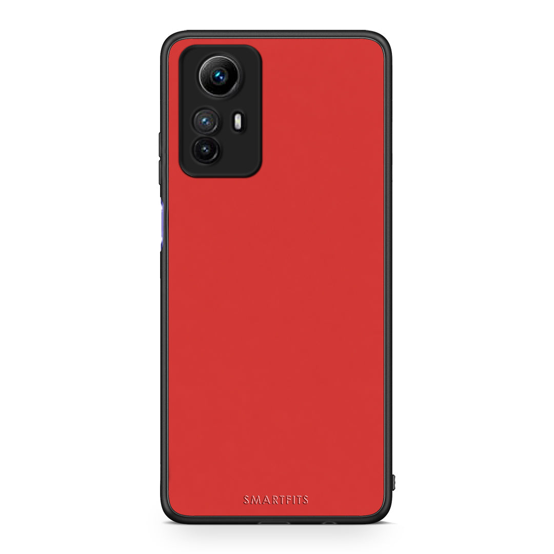 Θήκη Xiaomi Redmi Note 12S Poppy Red από τη Smartfits με σχέδιο στο πίσω μέρος και μαύρο περίβλημα | Xiaomi Redmi Note 12S Poppy Red case with colorful back and black bezels