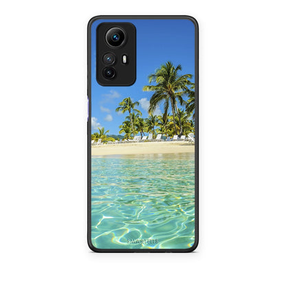 Θήκη Xiaomi Redmi Note 12S Tropical Vibes από τη Smartfits με σχέδιο στο πίσω μέρος και μαύρο περίβλημα | Xiaomi Redmi Note 12S Tropical Vibes case with colorful back and black bezels