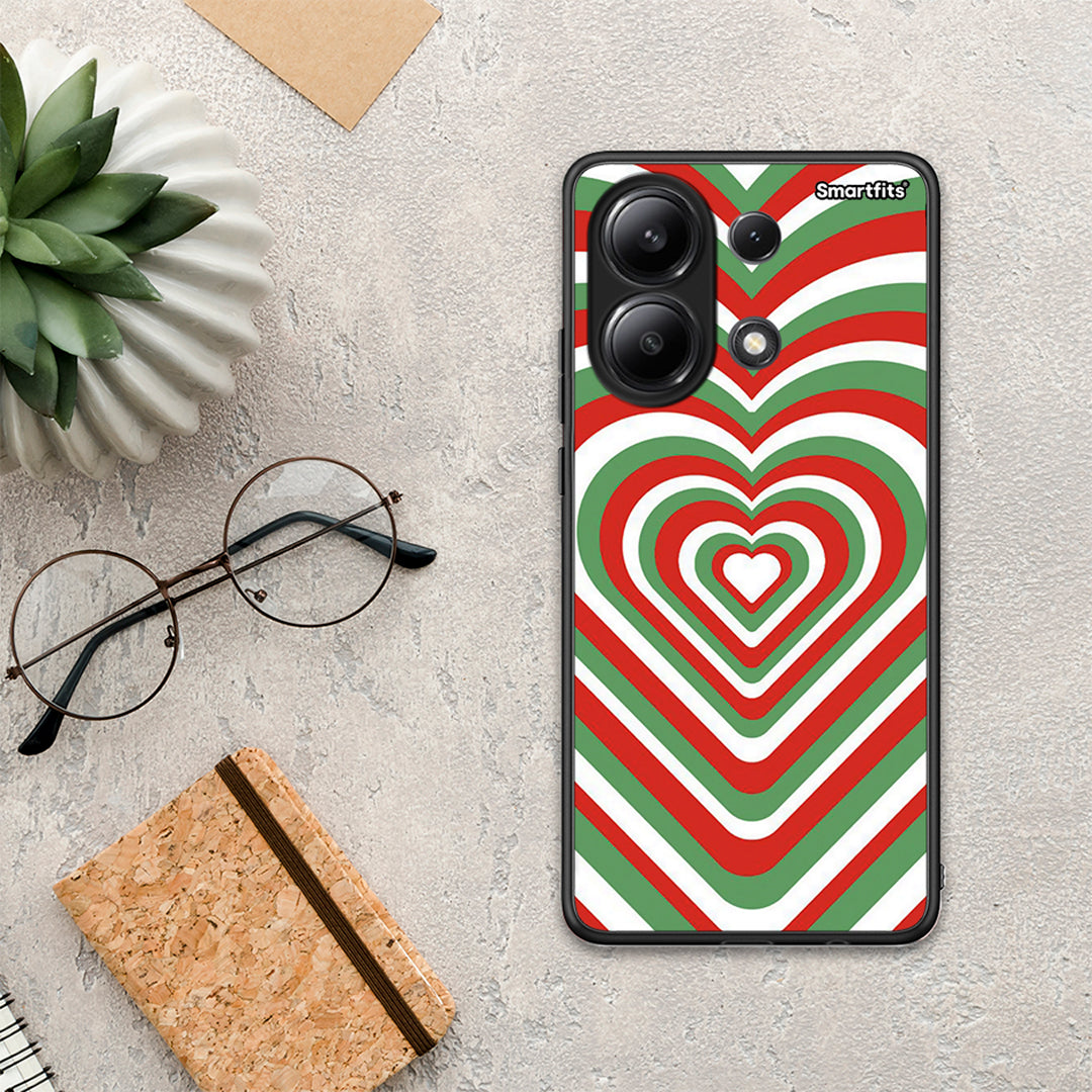 Christmas Hearts - Xiaomi Redmi Note 13 4G θήκη