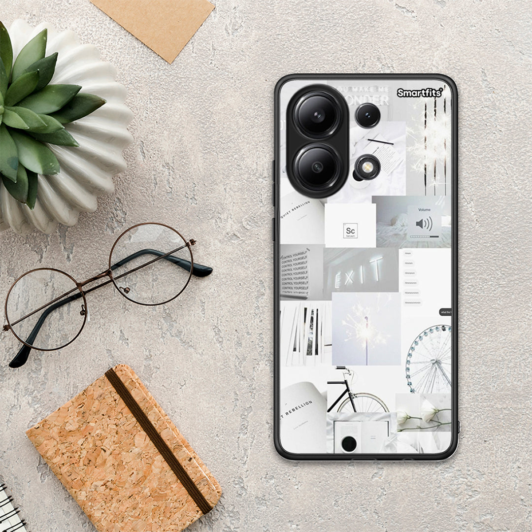 Collage Make Me Wonder - Xiaomi Redmi Note 13 4G θήκη