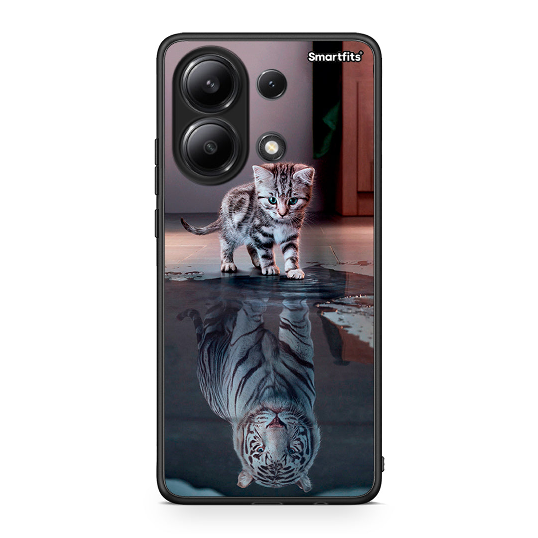 4 - Xiaomi Redmi Note 13 4G Tiger Cute case, cover, bumper