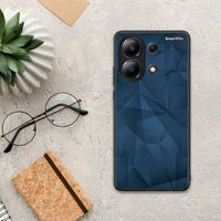 Thumbnail for Geometric Blue Abstract - Xiaomi Redmi Note 13 4G θήκη