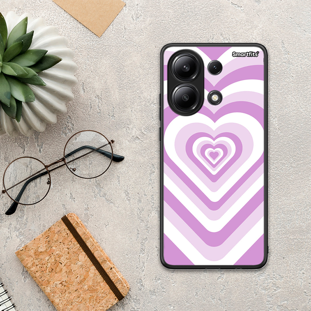 Lilac Hearts - Xiaomi Redmi Note 13 4G θήκη