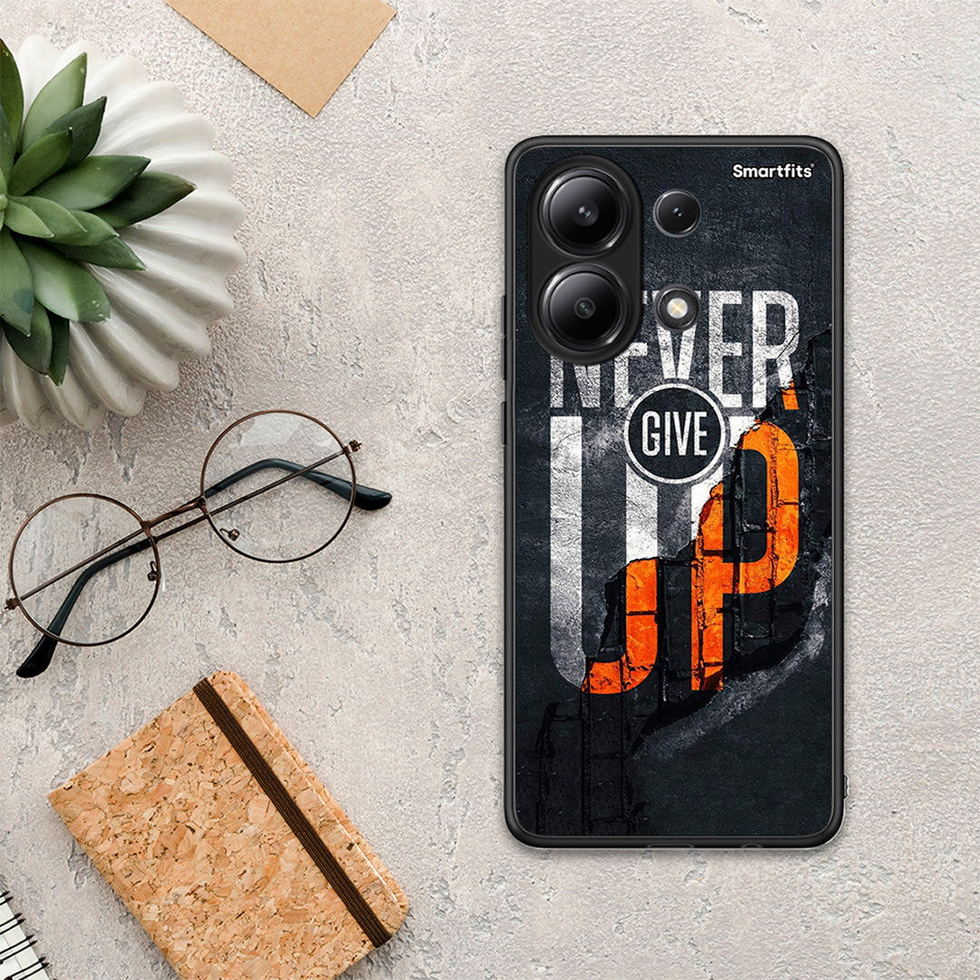 Never Give Up - Xiaomi Redmi Note 13 4G θήκη