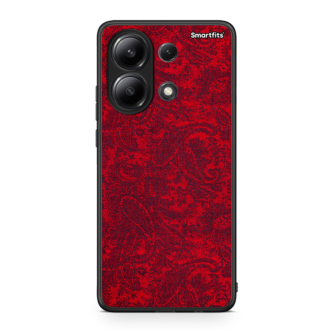 Xiaomi Redmi Note 13 4G Paisley Cashmere θήκη από τη Smartfits με σχέδιο στο πίσω μέρος και μαύρο περίβλημα | Smartphone case with colorful back and black bezels by Smartfits