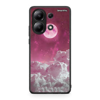 Thumbnail for Xiaomi Redmi Note 13 4G Pink Moon Θήκη από τη Smartfits με σχέδιο στο πίσω μέρος και μαύρο περίβλημα | Smartphone case with colorful back and black bezels by Smartfits