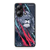 Thumbnail for 4 - Xiaomi Redmi Note 13 4G Lion Designer PopArt case, cover, bumper