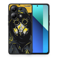 Thumbnail for Θήκη Xiaomi Redmi Note 13 4G Mask PopArt από τη Smartfits με σχέδιο στο πίσω μέρος και μαύρο περίβλημα | Xiaomi Redmi Note 13 4G Mask PopArt case with colorful back and black bezels