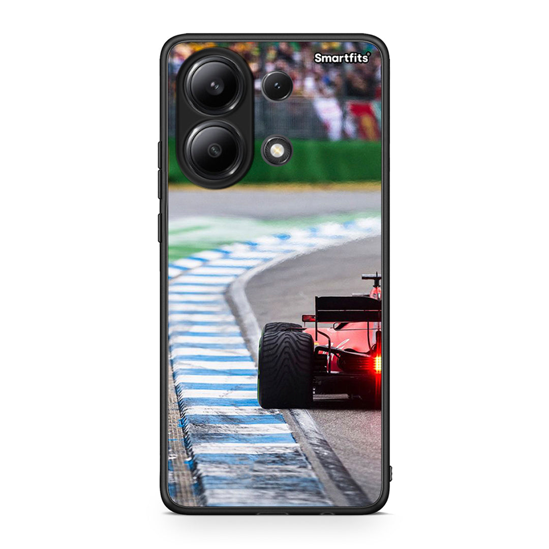 Xiaomi Redmi Note 13 4G Racing Vibes θήκη από τη Smartfits με σχέδιο στο πίσω μέρος και μαύρο περίβλημα | Smartphone case with colorful back and black bezels by Smartfits