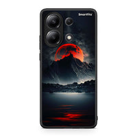 Thumbnail for Xiaomi Redmi Note 13 4G Red Full Moon θήκη από τη Smartfits με σχέδιο στο πίσω μέρος και μαύρο περίβλημα | Smartphone case with colorful back and black bezels by Smartfits