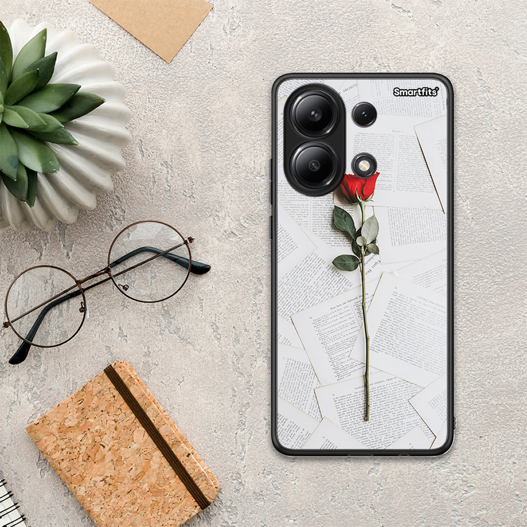 Red Rose - Xiaomi Redmi Note 13 4G θήκη