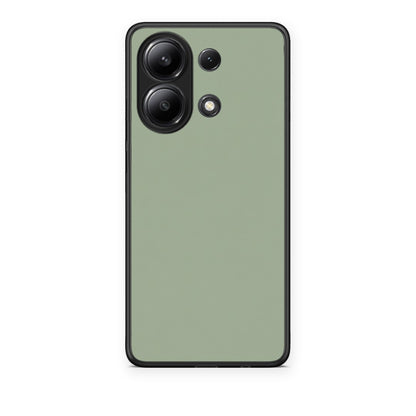 Θήκη Xiaomi Redmi Note 13 4G Sage Green από τη Smartfits με σχέδιο στο πίσω μέρος και μαύρο περίβλημα | Xiaomi Redmi Note 13 4G Sage Green case with colorful back and black bezels