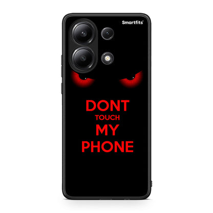 Xiaomi Redmi Note 13 4G Touch My Phone Θήκη από τη Smartfits με σχέδιο στο πίσω μέρος και μαύρο περίβλημα | Smartphone case with colorful back and black bezels by Smartfits
