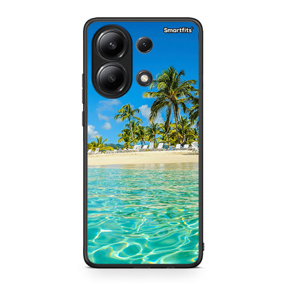 Xiaomi Redmi Note 13 4G Tropical Vibes Θήκη από τη Smartfits με σχέδιο στο πίσω μέρος και μαύρο περίβλημα | Smartphone case with colorful back and black bezels by Smartfits