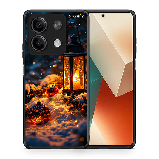 Θήκη Xiaomi Redmi Note 13 5G Christmas Ornaments από τη Smartfits με σχέδιο στο πίσω μέρος και μαύρο περίβλημα | Xiaomi Redmi Note 13 5G Christmas Ornaments case with colorful back and black bezels