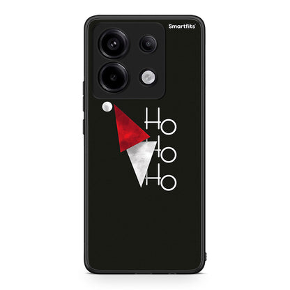 Xiaomi Redmi Note 13 Pro 5G Minimal Christmas θήκη από τη Smartfits με σχέδιο στο πίσω μέρος και μαύρο περίβλημα | Smartphone case with colorful back and black bezels by Smartfits