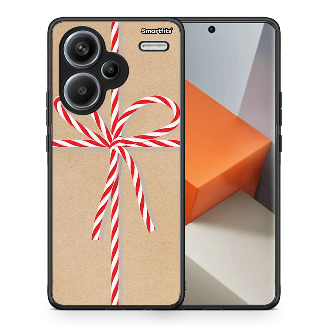 Θήκη Xiaomi Redmi Note 13 Pro Plus 5G Christmas Gift από τη Smartfits με σχέδιο στο πίσω μέρος και μαύρο περίβλημα | Xiaomi Redmi Note 13 Pro Plus 5G Christmas Gift case with colorful back and black bezels